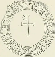 An illustration from Catalogue of early Christian antiquities and objects from the Christian East in the Department of British and mediaeval antiquities and ethnography of the British museum; (1901)