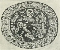 An illustration from Catalogue of early Christian antiquities and objects from the Christian East in the Department of British and mediaeval antiquities and ethnography of the British museum; (1901)