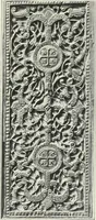 An illustration from Catalogue of early Christian antiquities and objects from the Christian East in the Department of British and mediaeval antiquities and ethnography of the British museum; (1901)