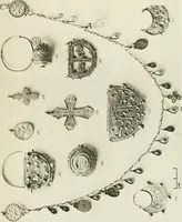 An illustration from Catalogue of early Christian antiquities and objects from the Christian East in the Department of British and mediaeval antiquities and ethnography of the British museum; (1901)