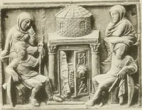 An illustration from Catalogue of early Christian antiquities and objects from the Christian East in the Department of British and mediaeval antiquities and ethnography of the British museum; (1901)