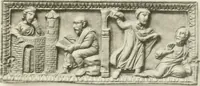 An illustration from Catalogue of early Christian antiquities and objects from the Christian East in the Department of British and mediaeval antiquities and ethnography of the British museum; (1901)