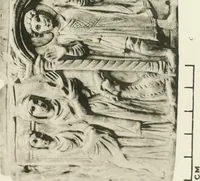 An illustration from Catalogue of early Christian antiquities and objects from the Christian East in the Department of British and mediaeval antiquities and ethnography of the British museum; (1901)