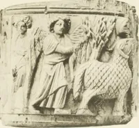 An illustration from Catalogue of early Christian antiquities and objects from the Christian East in the Department of British and mediaeval antiquities and ethnography of the British museum; (1901)