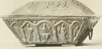 An illustration from Catalogue of early Christian antiquities and objects from the Christian East in the Department of British and mediaeval antiquities and ethnography of the British museum; (1901)