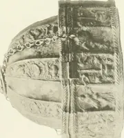 An illustration from Catalogue of early Christian antiquities and objects from the Christian East in the Department of British and mediaeval antiquities and ethnography of the British museum; (1901)