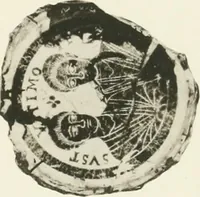 An illustration from Catalogue of early Christian antiquities and objects from the Christian East in the Department of British and mediaeval antiquities and ethnography of the British museum; (1901)