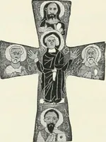 An illustration from Catalogue of early Christian antiquities and objects from the Christian East in the Department of British and mediaeval antiquities and ethnography of the British museum; (1901)
