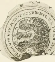 An illustration from Catalogue of early Christian antiquities and objects from the Christian East in the Department of British and mediaeval antiquities and ethnography of the British museum; (1901)