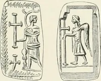 An illustration from Catalogue of early Christian antiquities and objects from the Christian East in the Department of British and mediaeval antiquities and ethnography of the British museum; (1901)