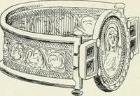 An illustration from Catalogue of early Christian antiquities and objects from the Christian East in the Department of British and mediaeval antiquities and ethnography of the British museum; (1901)