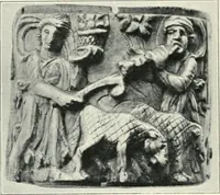 An illustration from Catalogue of early Christian antiquities and objects from the Christian East in the Department of British and mediaeval antiquities and ethnography of the British museum; (1901)