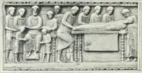 An illustration from Catalogue of early Christian antiquities and objects from the Christian East in the Department of British and mediaeval antiquities and ethnography of the British museum; (1901)