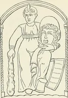 An illustration from Catalogue of early Christian antiquities and objects from the Christian East in the Department of British and mediaeval antiquities and ethnography of the British museum; (1901)