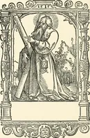 An illustration from Catalogue of early German and Flemish woodcuts preserved in the Department of Prints and Drawings in the British Museum (1903)
