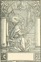 An illustration from Catalogue of early German and Flemish woodcuts preserved in the Department of Prints and Drawings in the British Museum (1903)