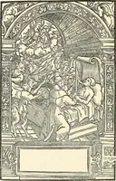 An illustration from Catalogue of early German and Flemish woodcuts preserved in the Department of Prints and Drawings in the British Museum (1903)