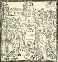 An illustration from Catalogue of early German and Flemish woodcuts preserved in the Department of Prints and Drawings in the British Museum (1903)