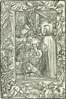 An illustration from Catalogue of early German and Flemish woodcuts preserved in the Department of Prints and Drawings in the British Museum (1903)
