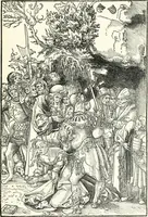 An illustration from Catalogue of early German and Flemish woodcuts preserved in the Department of Prints and Drawings in the British Museum (1903)