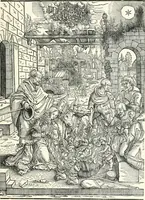 An illustration from Catalogue of early German and Flemish woodcuts preserved in the Department of Prints and Drawings in the British Museum (1903)