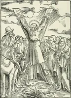 An illustration from Catalogue of early German and Flemish woodcuts preserved in the Department of Prints and Drawings in the British Museum (1903)