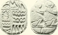 Picture 20 of 68 from Catalogue of Egyptian scarabs, etc., in the British museum (1913), leaf 176