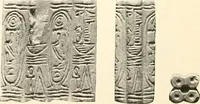 An illustration from Catalogue of Egyptian scarabs, etc., in the British museum (1913)