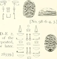 Picture 8 of 68 from Catalogue of Egyptian scarabs, etc., in the British museum (1913), leaf 53