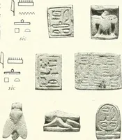 An illustration from Catalogue of Egyptian scarabs, etc., in the British museum (1913)