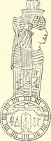 An illustration from A catalogue of the Egyptian antiquities in the possession of F.G. Hilton Price (1897)