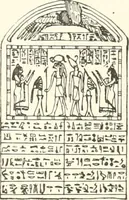 An illustration from A catalogue of the Egyptian antiquities in the possession of F.G. Hilton Price (1897)