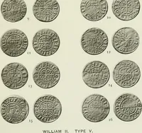 An illustration from A catalogue of English coins in the British museum. The Norman kings (1916)