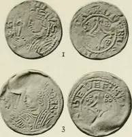 An illustration from A catalogue of English coins in the British museum. The Norman kings (1916)