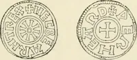 An illustration from A catalogue of English coins in the British museum. Anglo-Saxon series .. (1887)