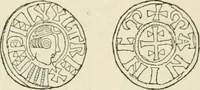An illustration from A catalogue of English coins in the British museum. Anglo-Saxon series .. (1887)
