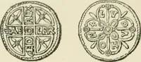 An illustration from A catalogue of English coins in the British museum. Anglo-Saxon series .. (1887)