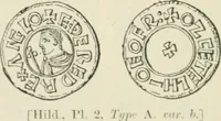 An illustration from A catalogue of English coins in the British museum. Anglo-Saxon series .. (1887)