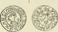An illustration from A catalogue of English coins in the British museum. Anglo-Saxon series .. (1887)