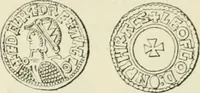 An illustration from A catalogue of English coins in the British museum. Anglo-Saxon series .. (1887)