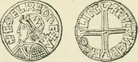 An illustration from A catalogue of English coins in the British museum. Anglo-Saxon series .. (1887)