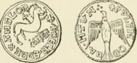 An illustration from A catalogue of English coins in the British museum. Anglo-Saxon series .. (1887)