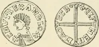 An illustration from A catalogue of English coins in the British museum. Anglo-Saxon series .. (1887)