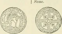 An illustration from A catalogue of English coins in the British museum. Anglo-Saxon series .. (1887)