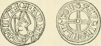 An illustration from A catalogue of English coins in the British museum. Anglo-Saxon series .. (1887)