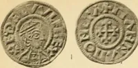 An illustration from A catalogue of English coins in the British museum. Anglo-Saxon series .. (1887)
