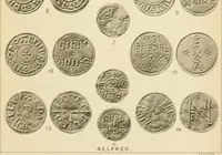 An illustration from A catalogue of English coins in the British museum. Anglo-Saxon series .. (1887)