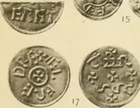 An illustration from A catalogue of English coins in the British museum. Anglo-Saxon series .. (1887)