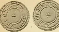 An illustration from A catalogue of English coins in the British museum. Anglo-Saxon series .. (1887)