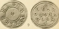 An illustration from A catalogue of English coins in the British museum. Anglo-Saxon series .. (1887)